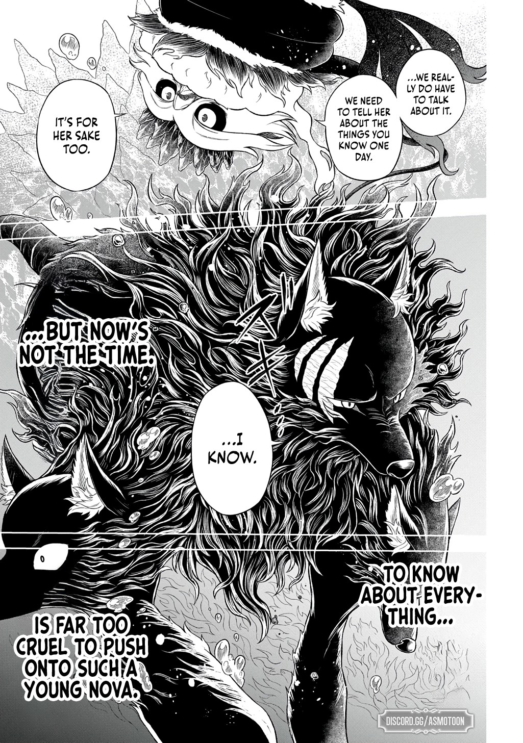 Halaman dari Mamono no Mori no Shojo Nova Chapter 5