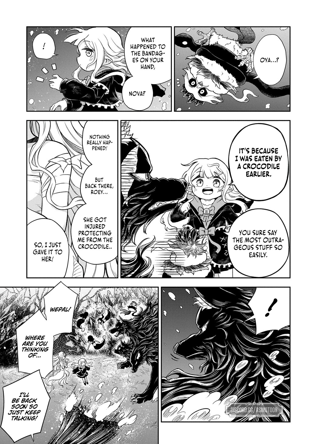 Halaman dari Mamono no Mori no Shojo Nova Chapter 5