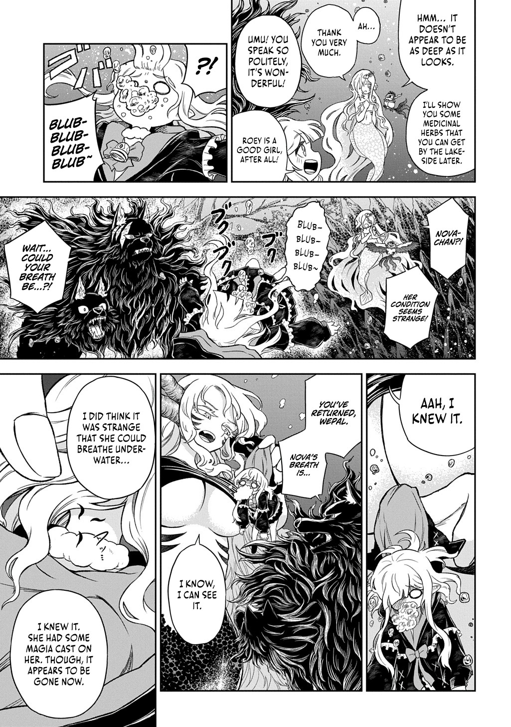 Halaman dari Mamono no Mori no Shojo Nova Chapter 5