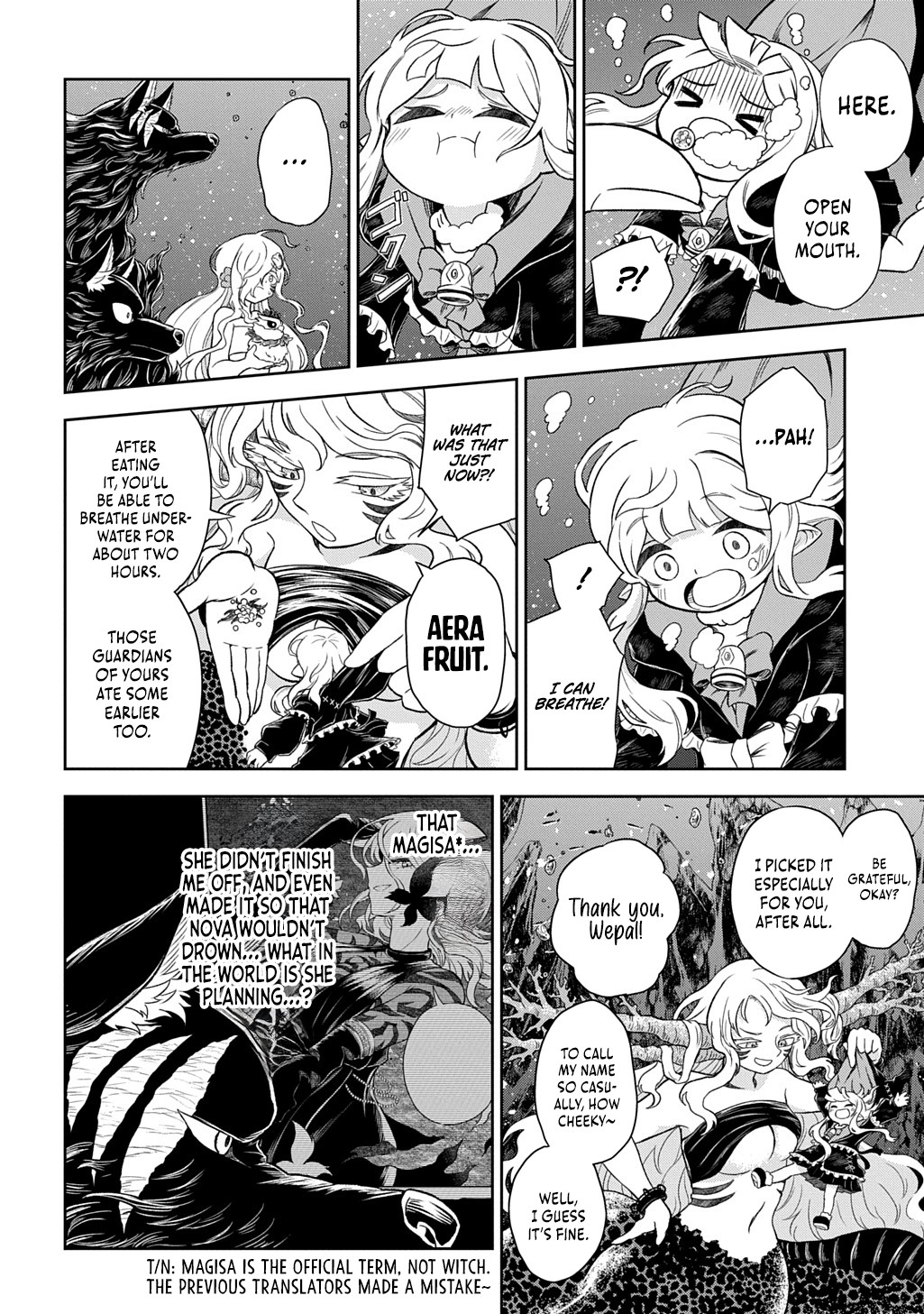 Halaman dari Mamono no Mori no Shojo Nova Chapter 5