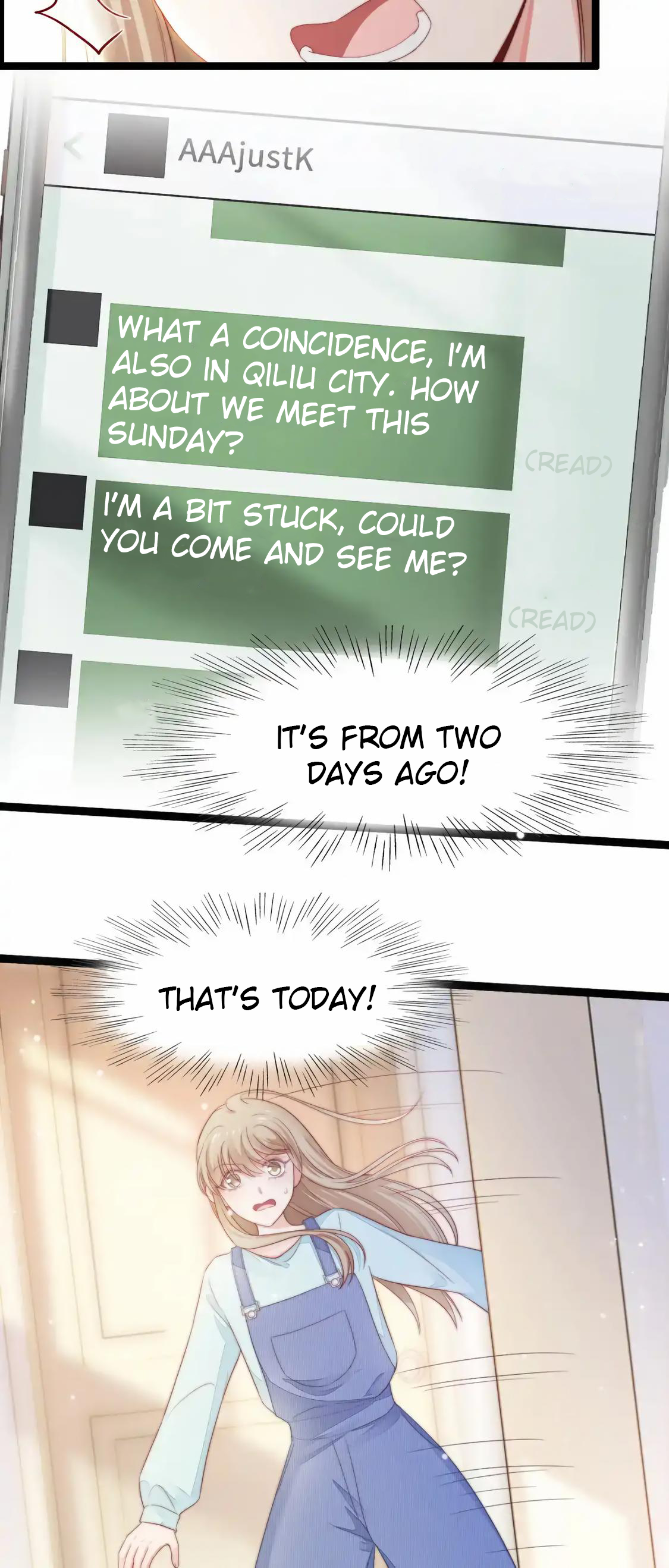 Halaman dari Falling Blue Chapter 34