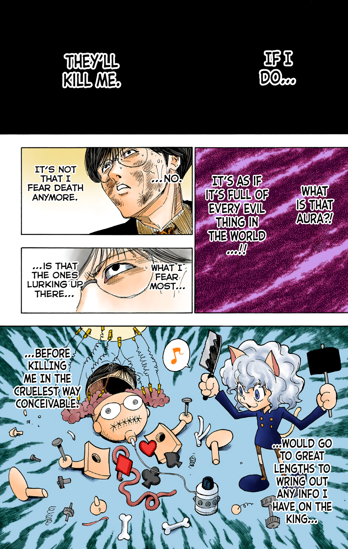 Halaman dari HUNTER x HUNTER (Official Colored) Chapter 251
