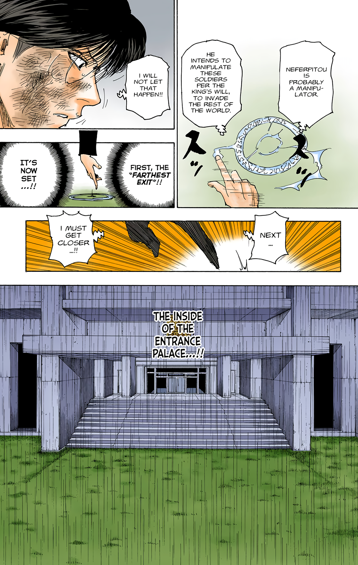 Halaman dari HUNTER x HUNTER (Official Colored) Chapter 251