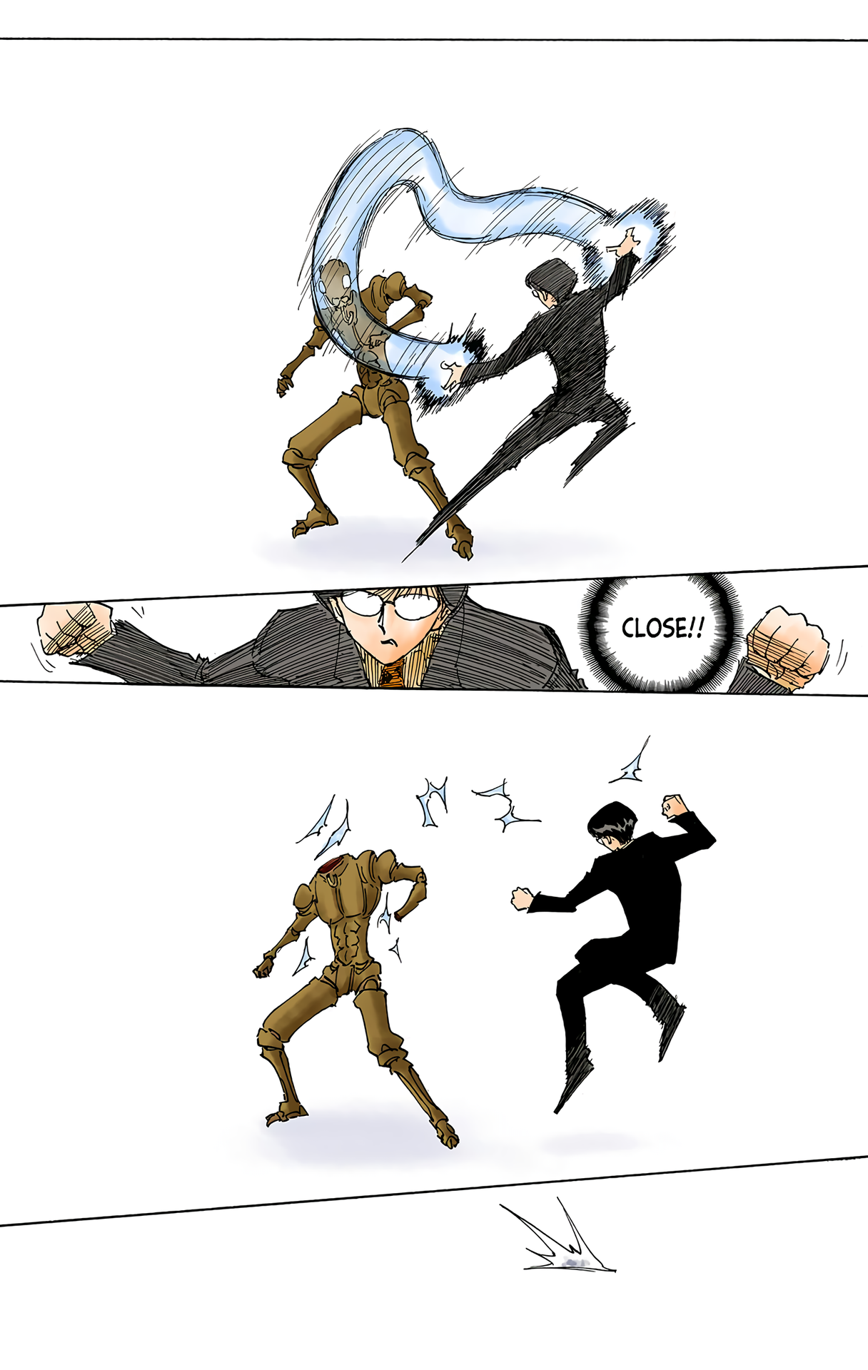 Halaman dari HUNTER x HUNTER (Official Colored) Chapter 251