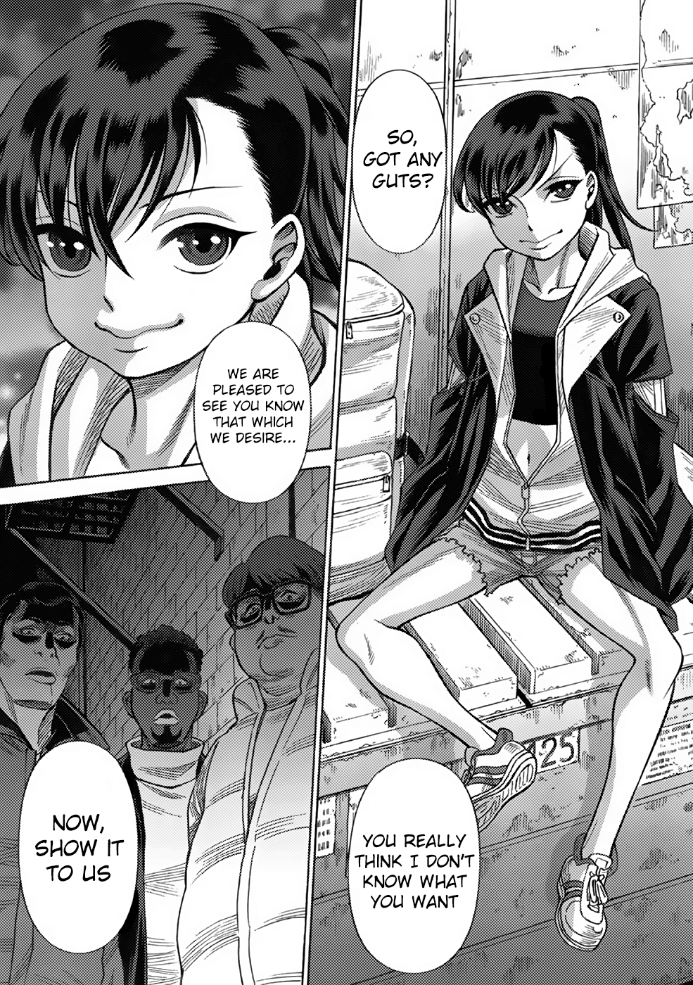 Halaman dari Dance in the Vampire Bund A.S.O. Chapter 8