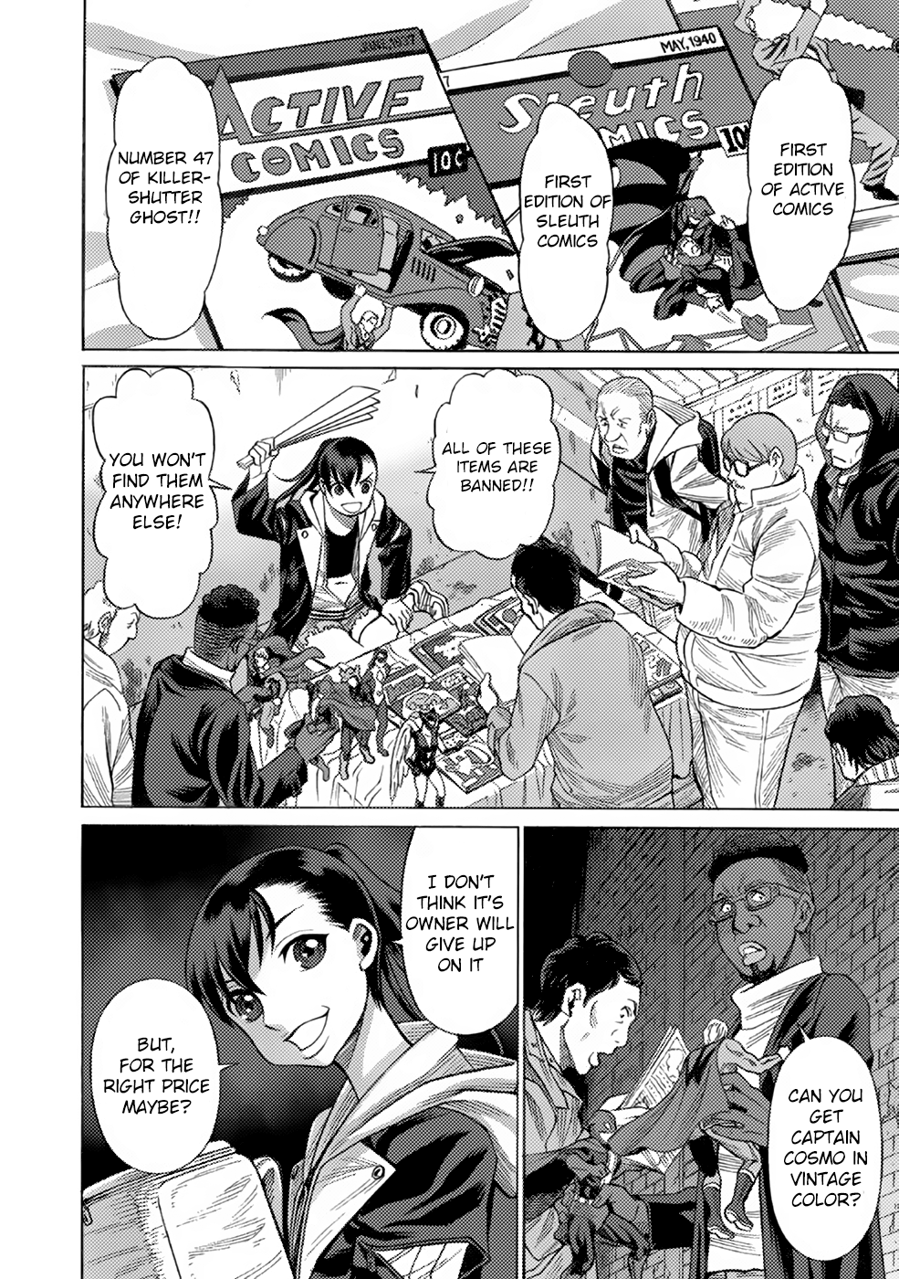 Halaman dari Dance in the Vampire Bund A.S.O. Chapter 8