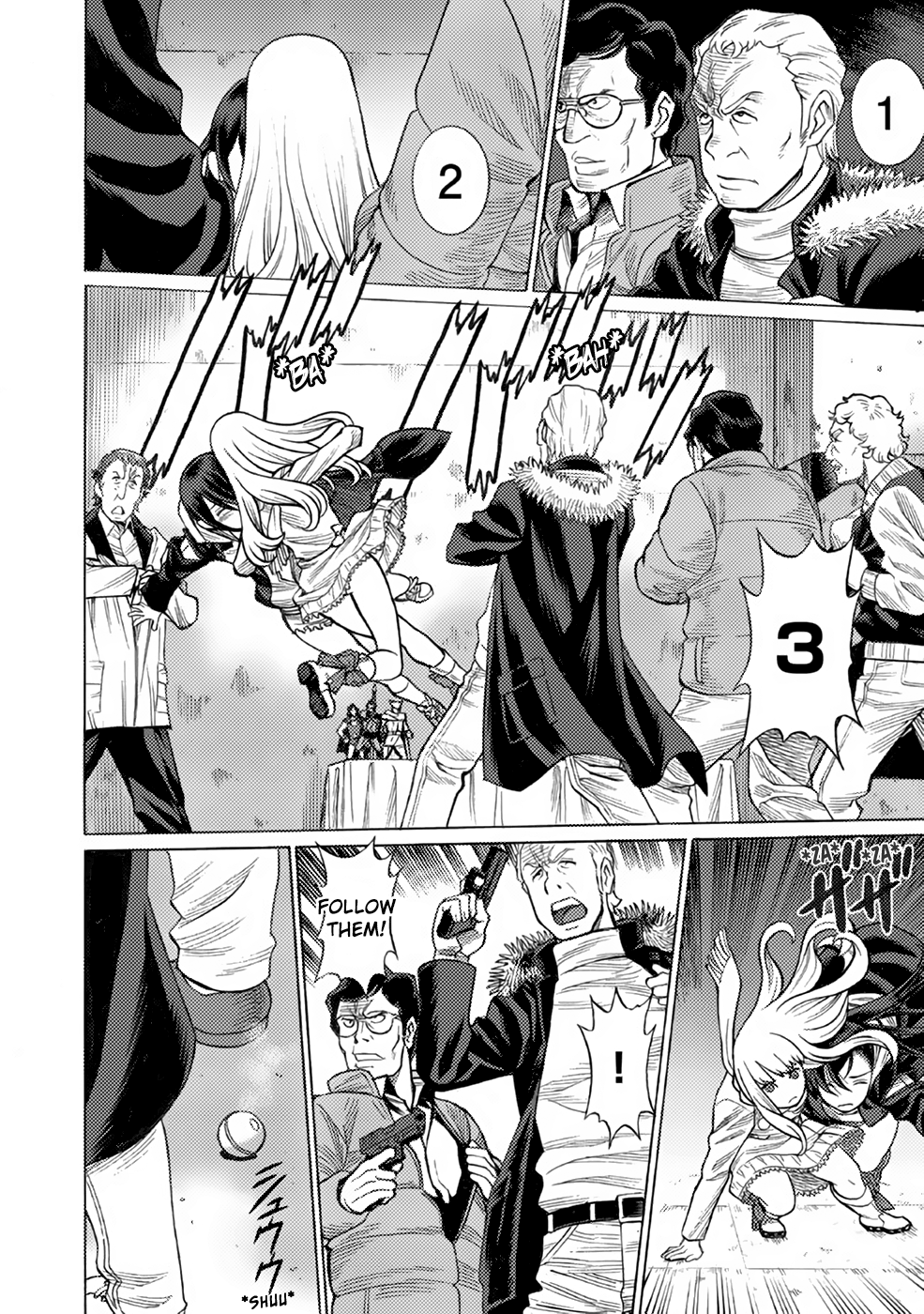 Halaman dari Dance in the Vampire Bund A.S.O. Chapter 8