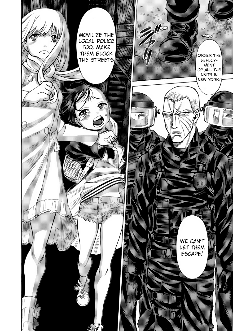 Halaman dari Dance in the Vampire Bund A.S.O. Chapter 8