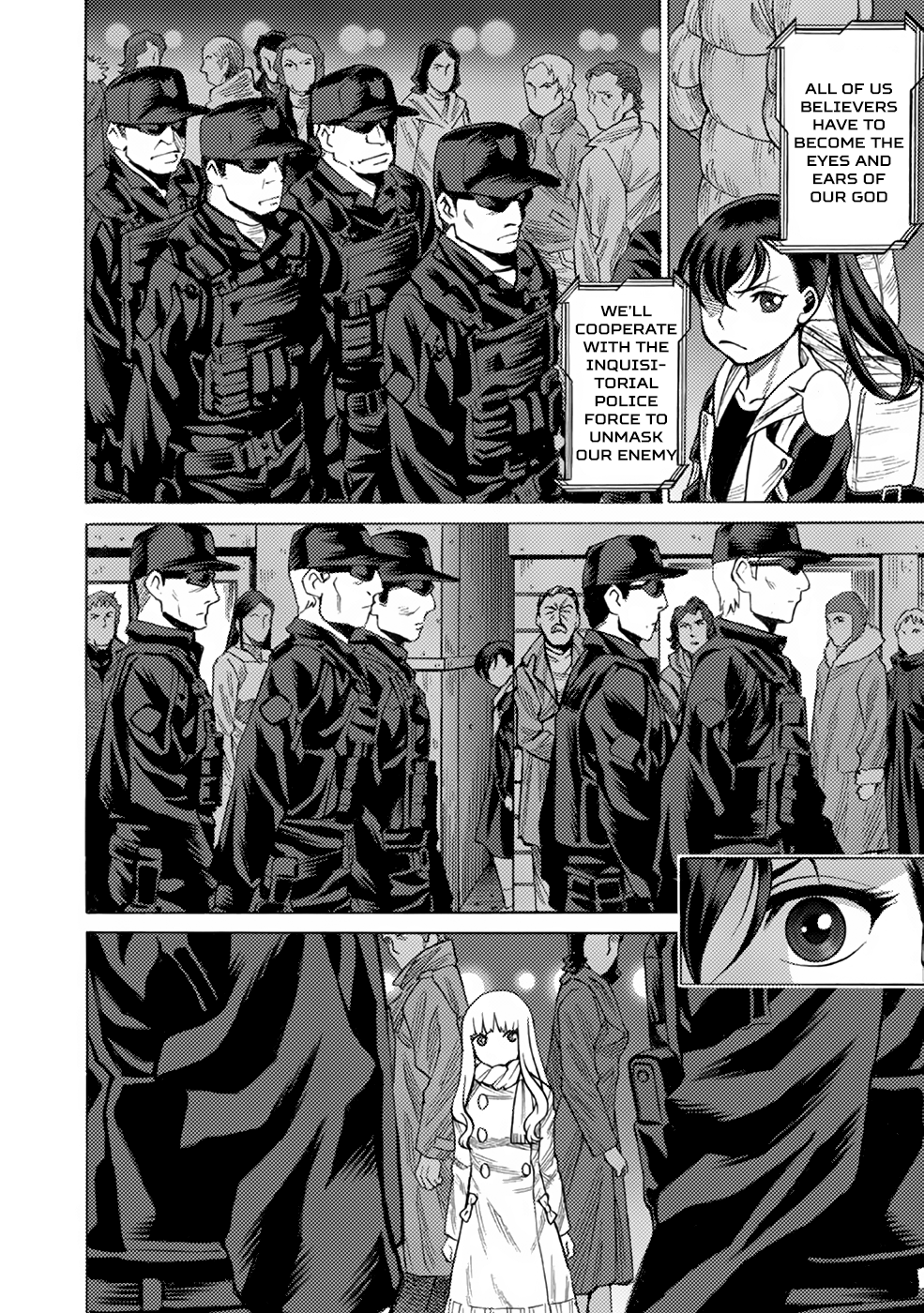 Halaman dari Dance in the Vampire Bund A.S.O. Chapter 8