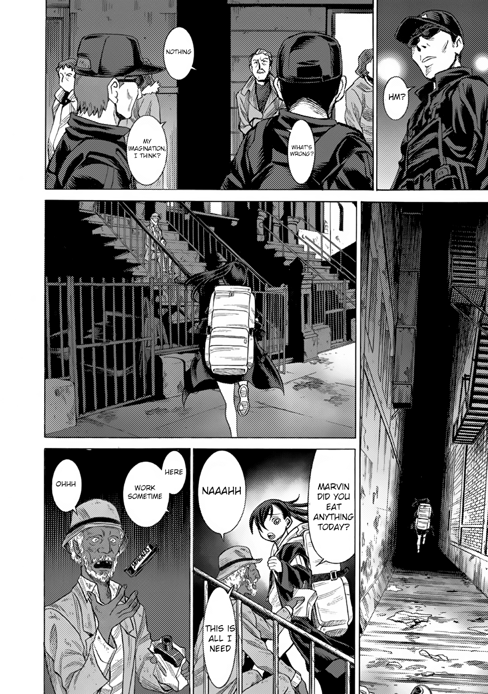 Halaman dari Dance in the Vampire Bund A.S.O. Chapter 8