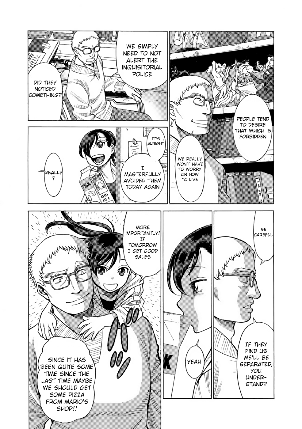 Halaman dari Dance in the Vampire Bund A.S.O. Chapter 8