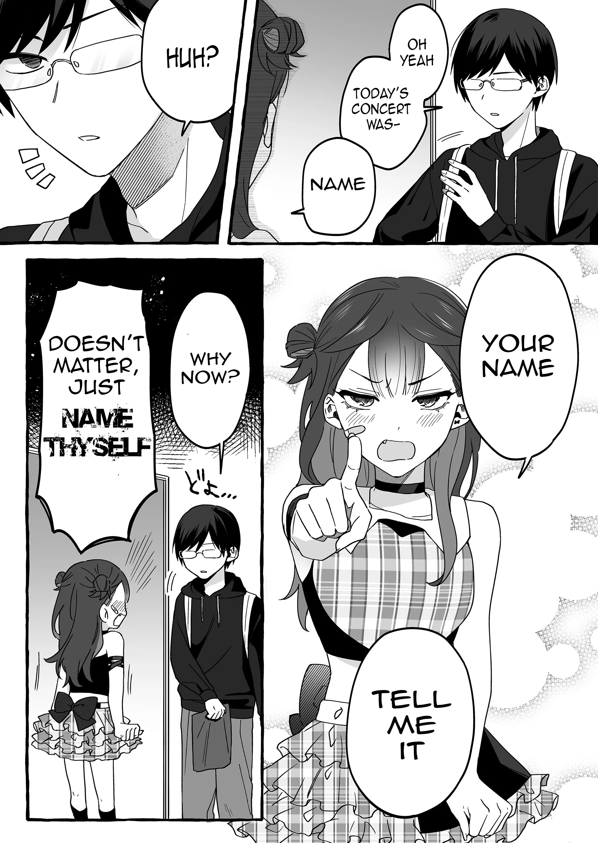 Halaman dari Damedol to Sekai ni Hitori Dake no Fan Chapter 3