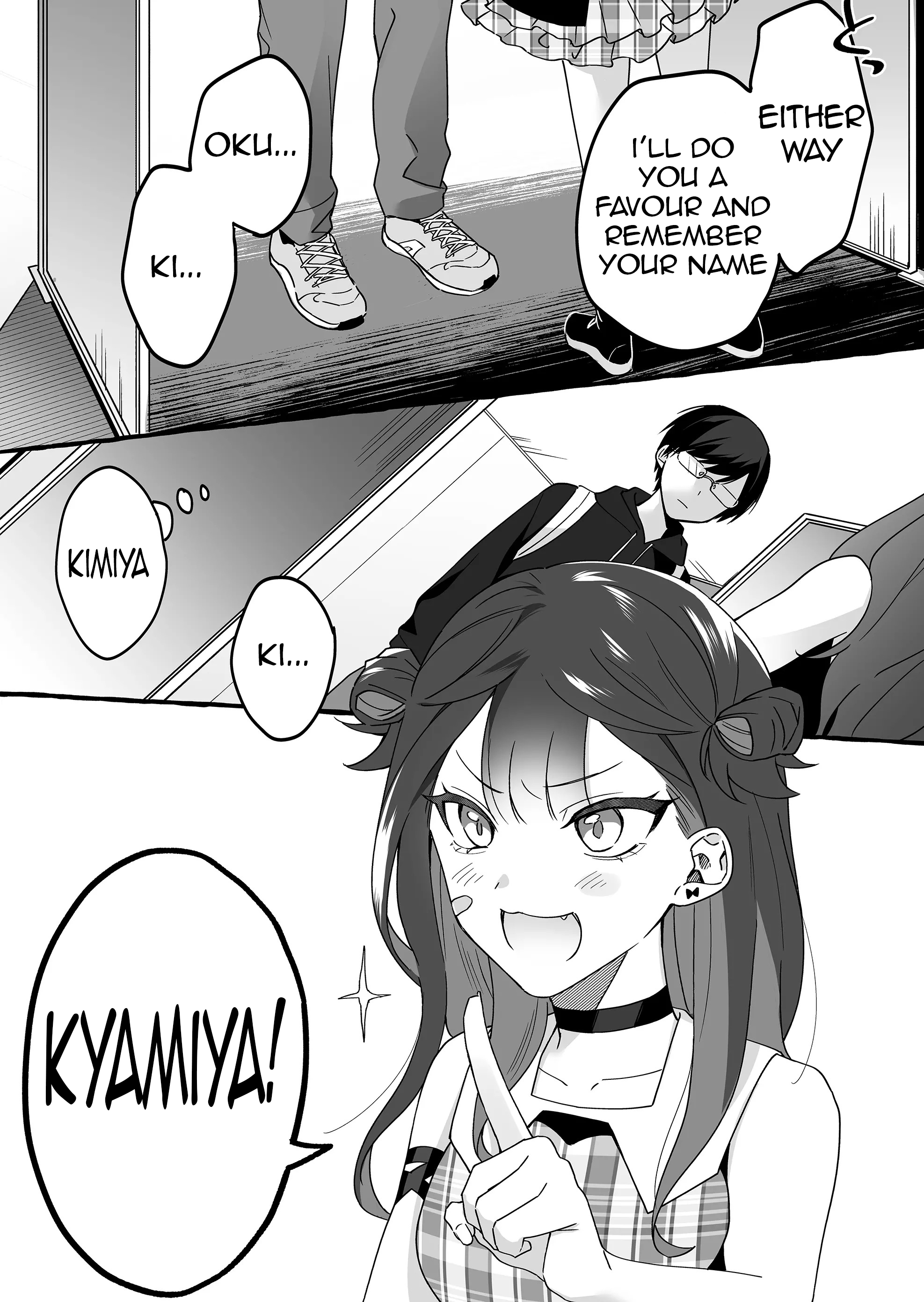 Halaman dari Damedol to Sekai ni Hitori Dake no Fan Chapter 3