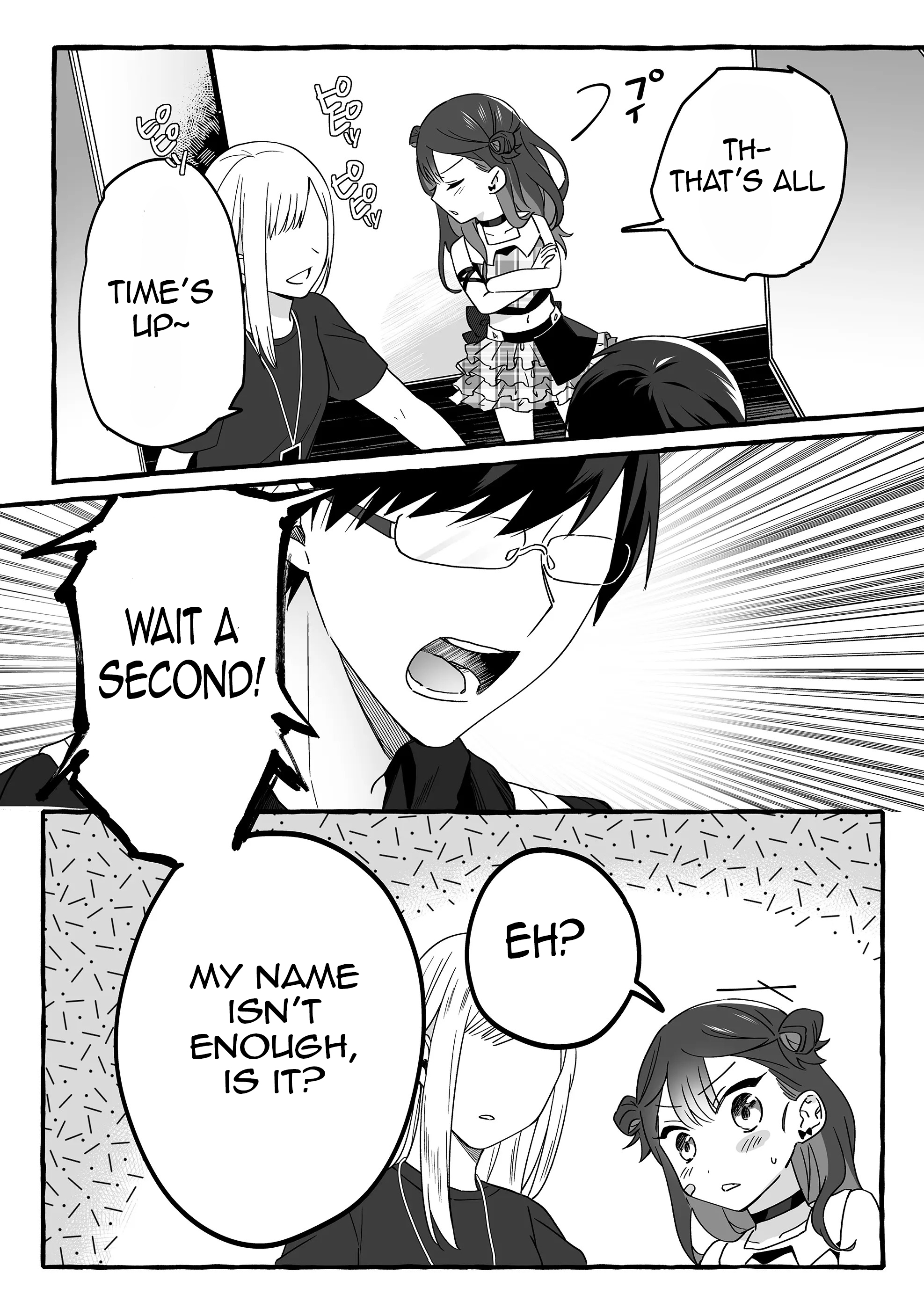 Halaman dari Damedol to Sekai ni Hitori Dake no Fan Chapter 3