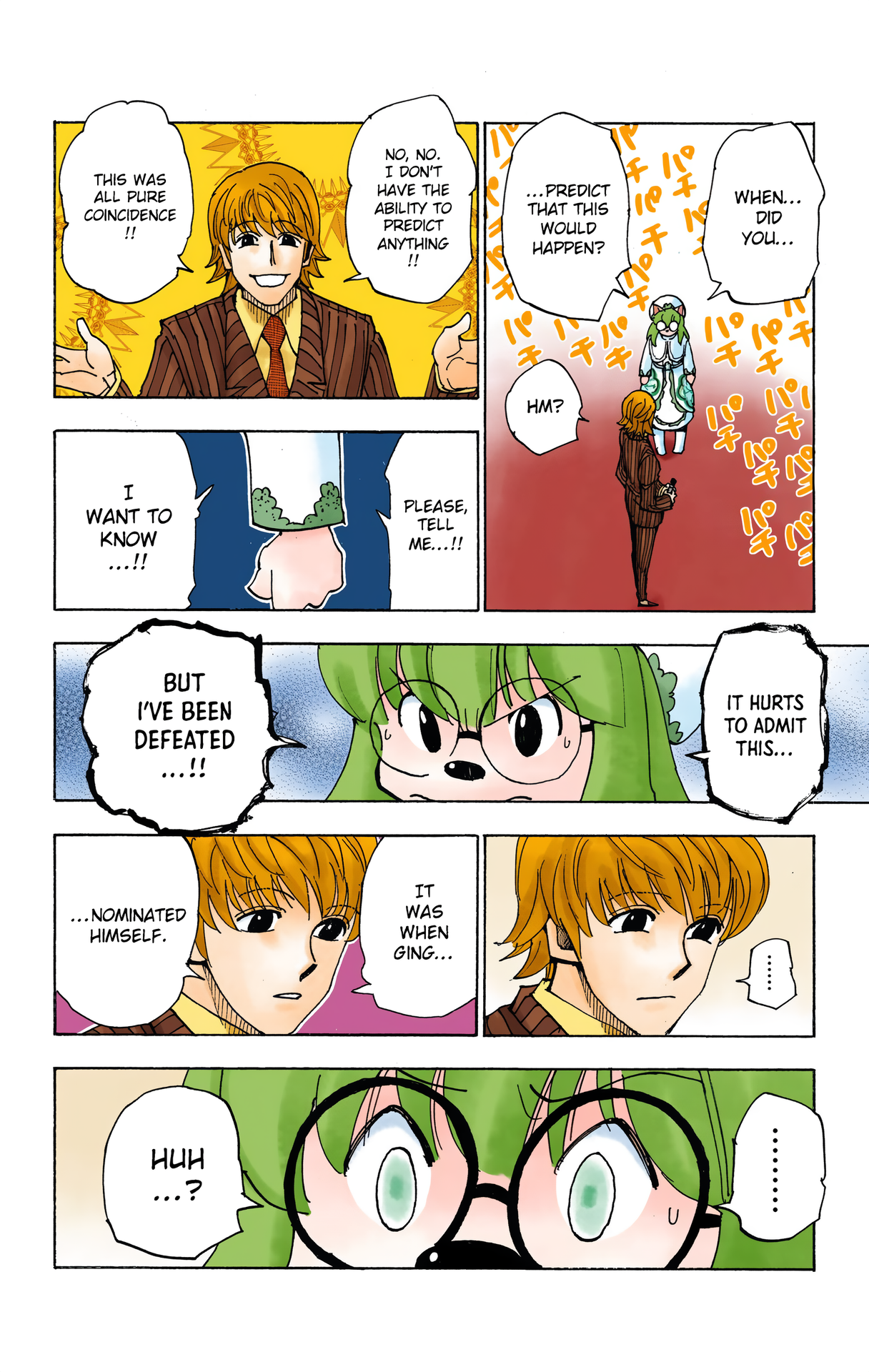 Halaman dari HUNTER x HUNTER (Official Colored) Chapter 334