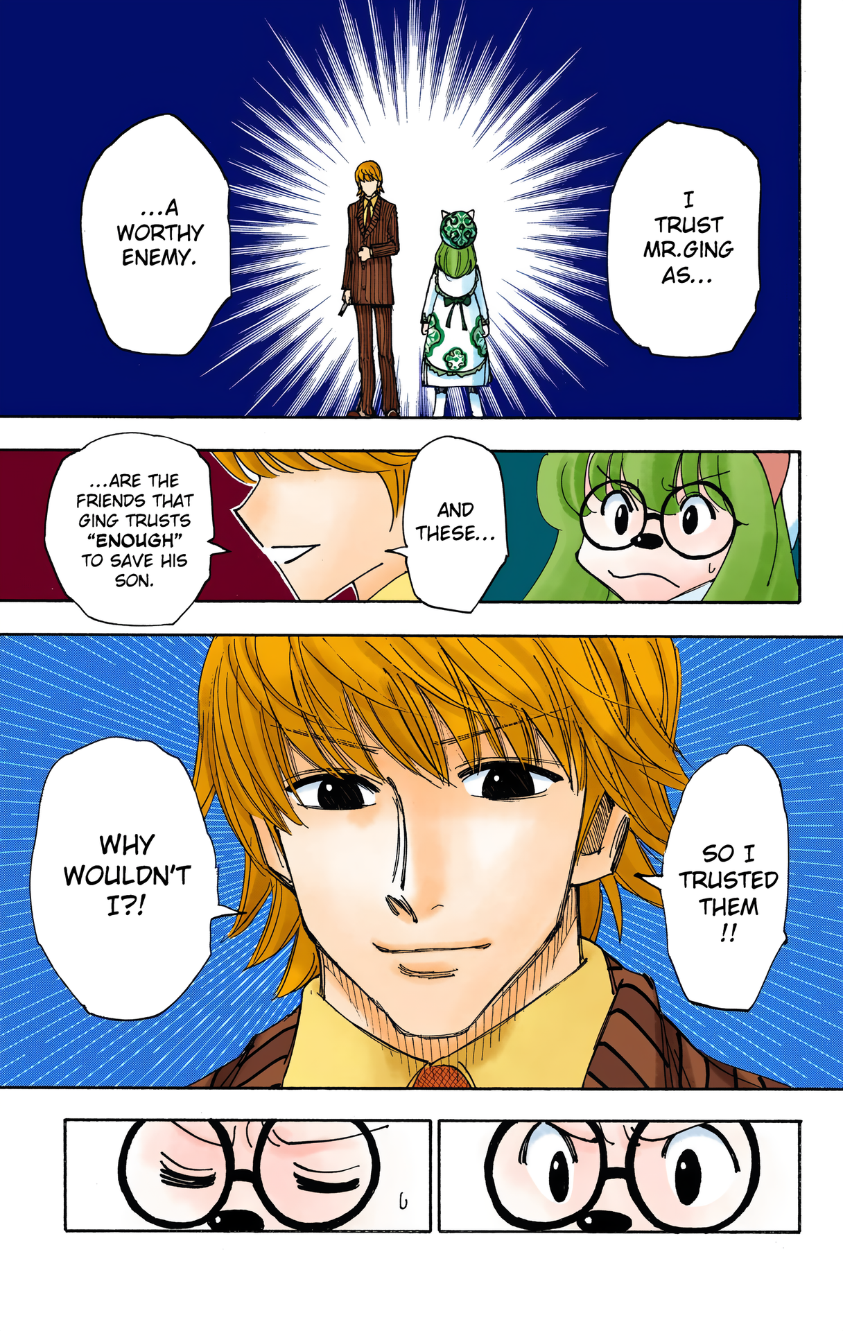 Halaman dari HUNTER x HUNTER (Official Colored) Chapter 334