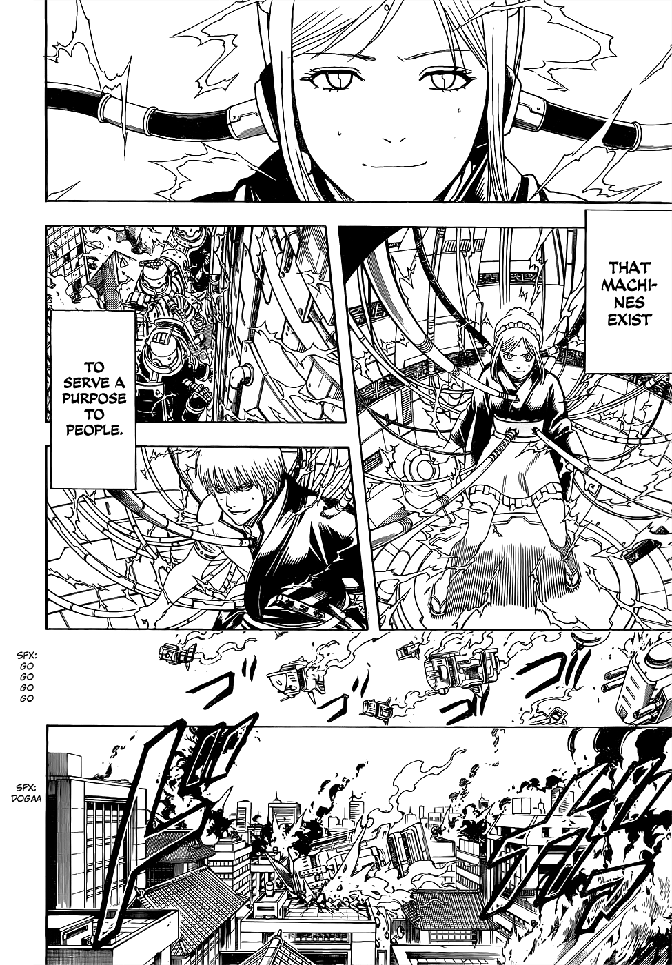 Halaman dari Gintama Chapter 610