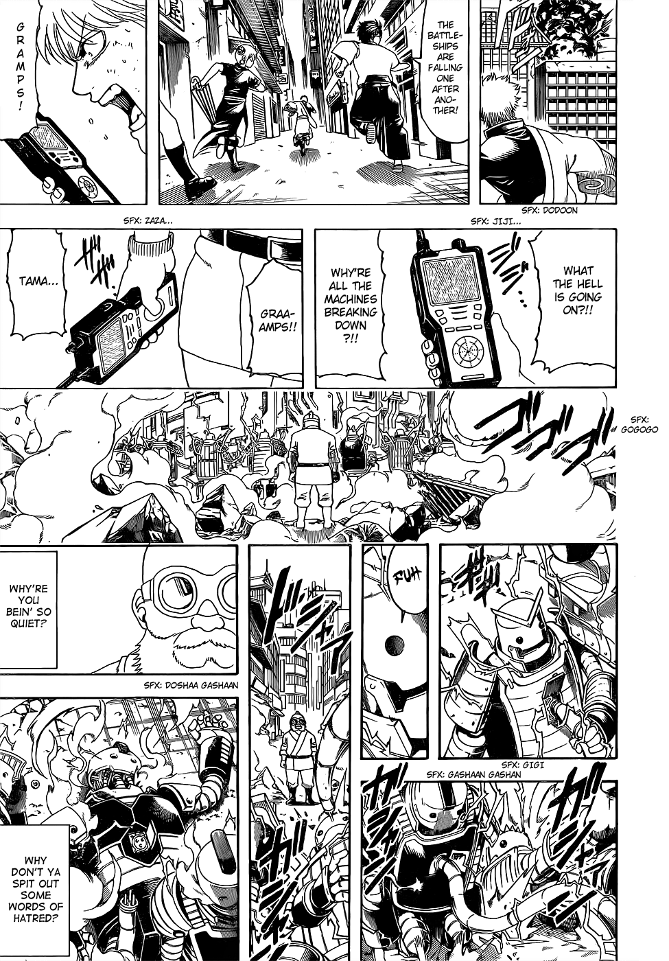 Halaman dari Gintama Chapter 610