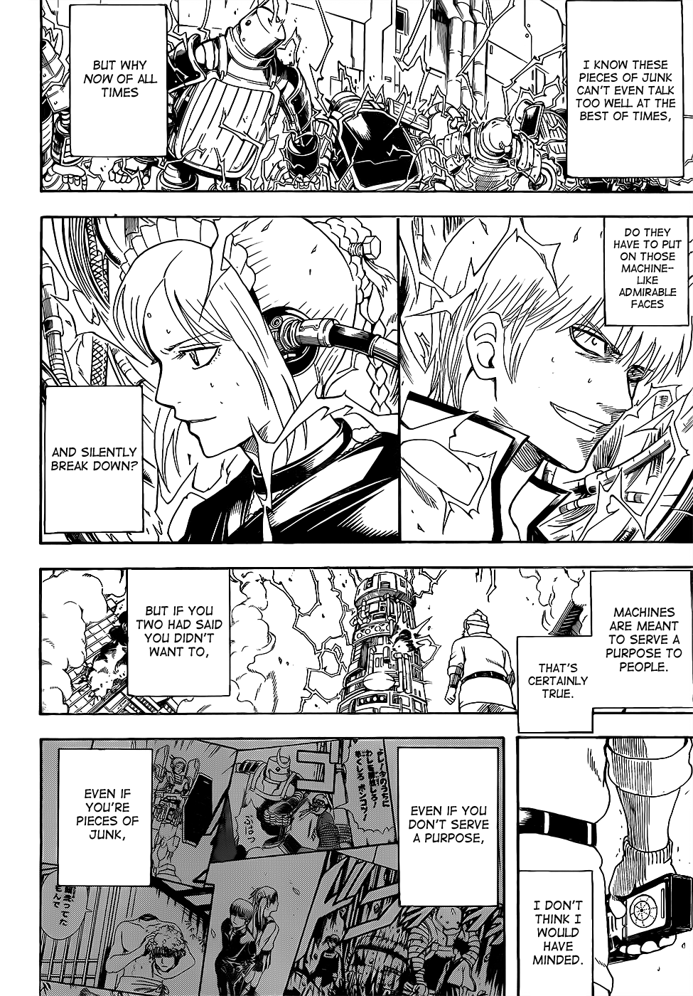 Halaman dari Gintama Chapter 610