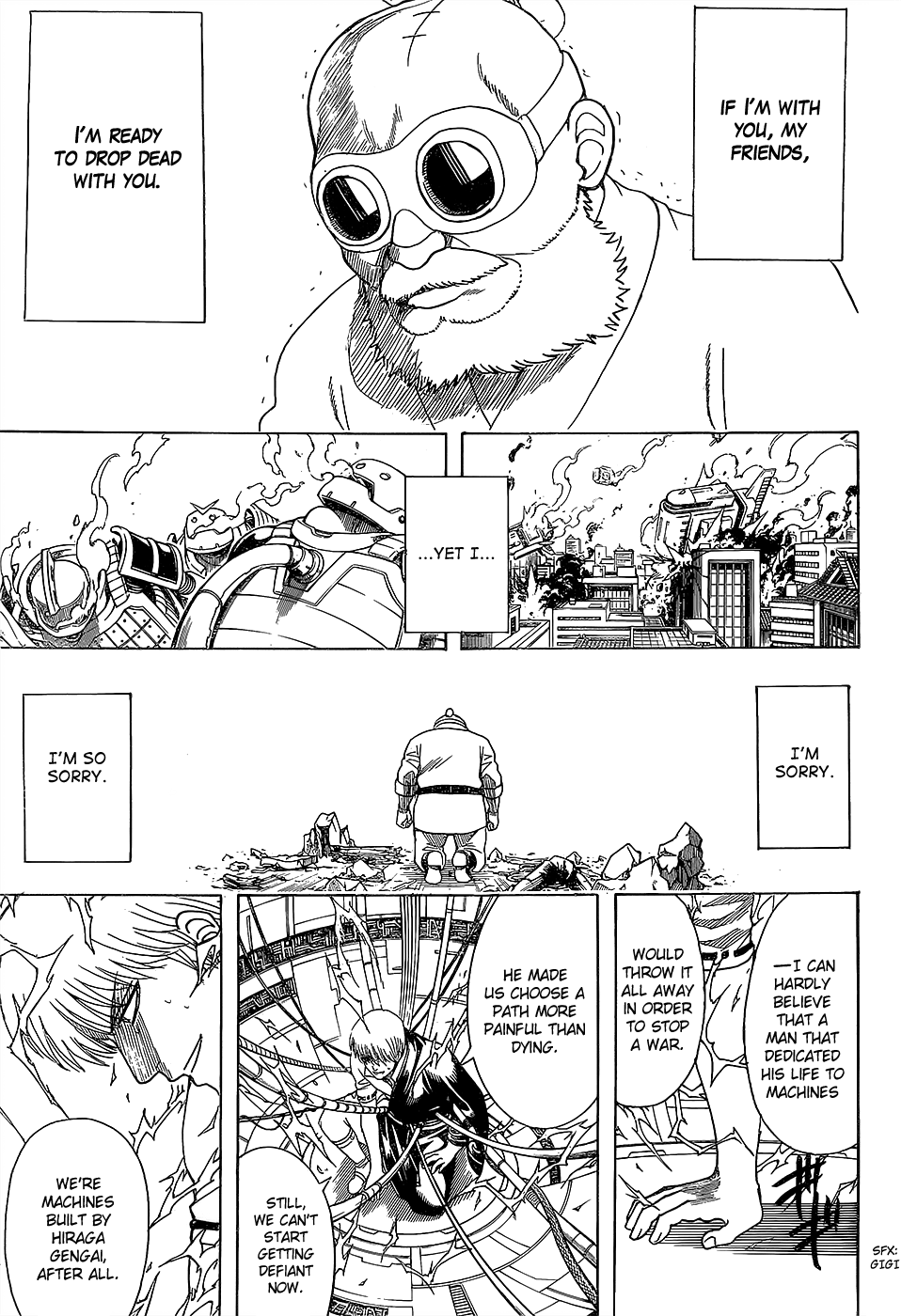 Halaman dari Gintama Chapter 610
