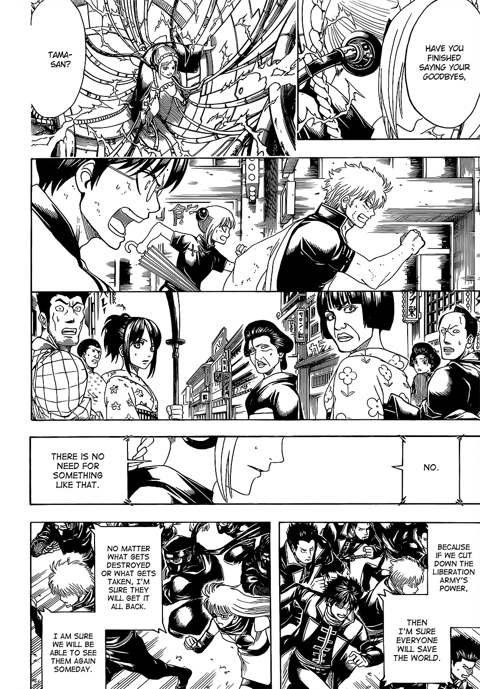 Halaman dari Gintama Chapter 610
