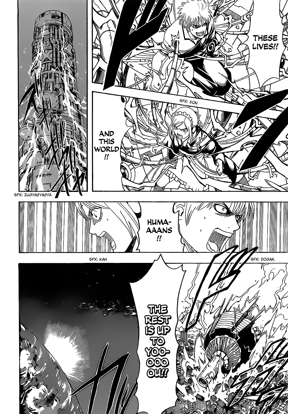 Halaman dari Gintama Chapter 610