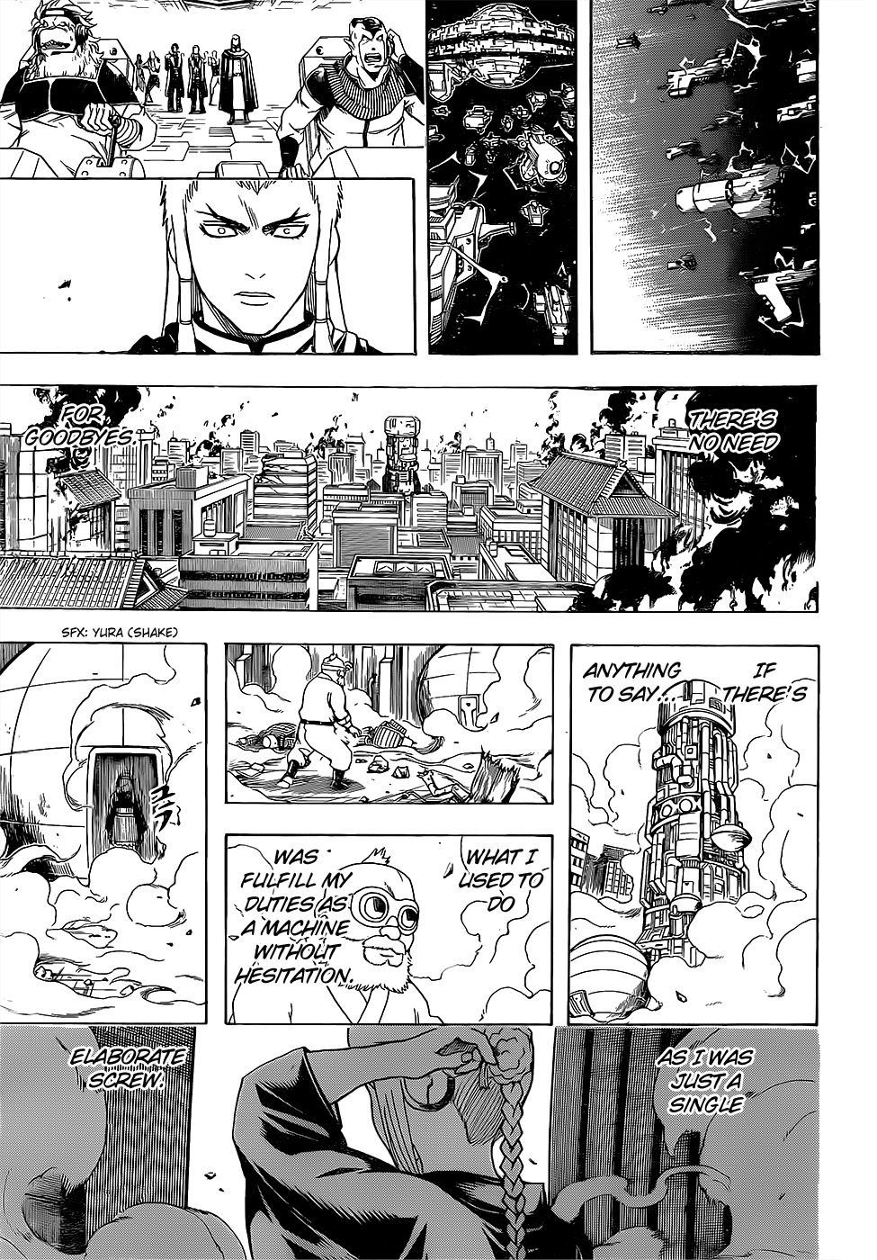 Halaman dari Gintama Chapter 610