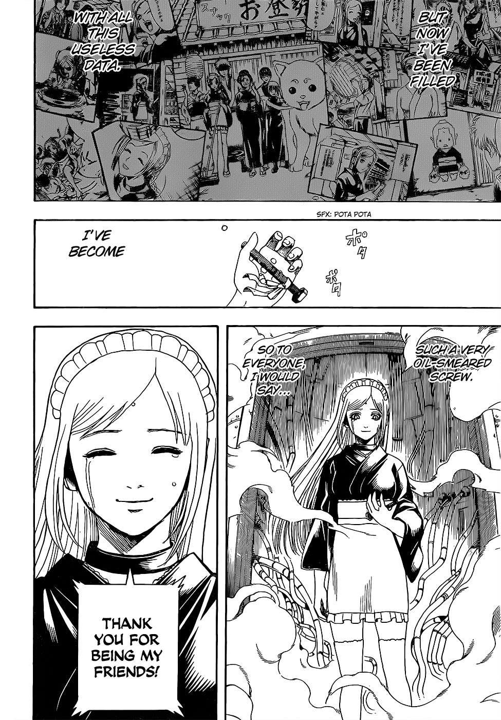 Halaman dari Gintama Chapter 610