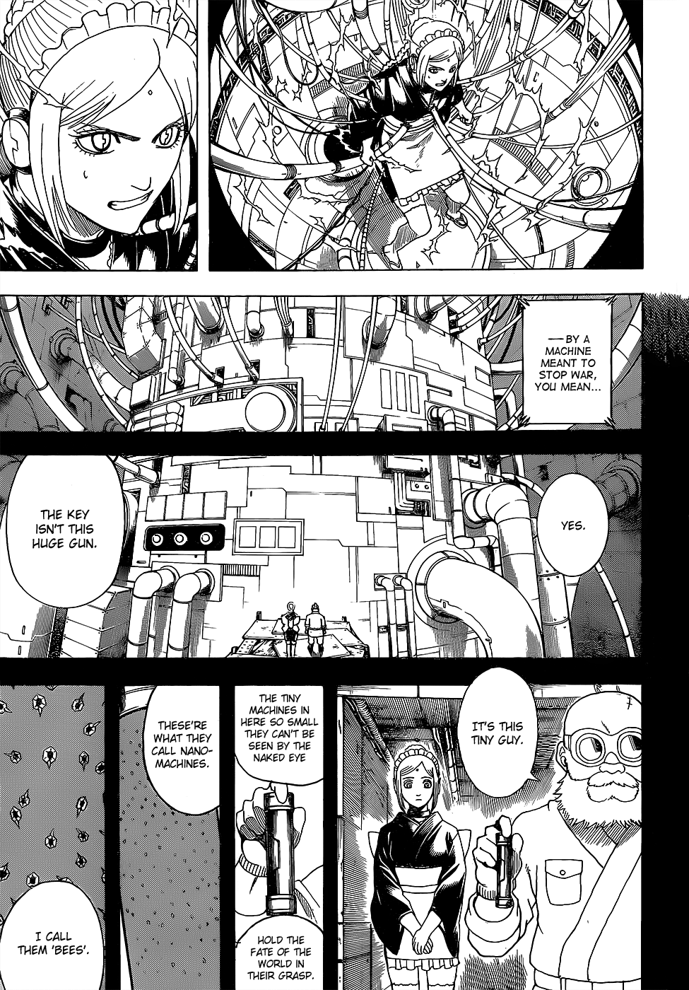Halaman dari Gintama Chapter 610