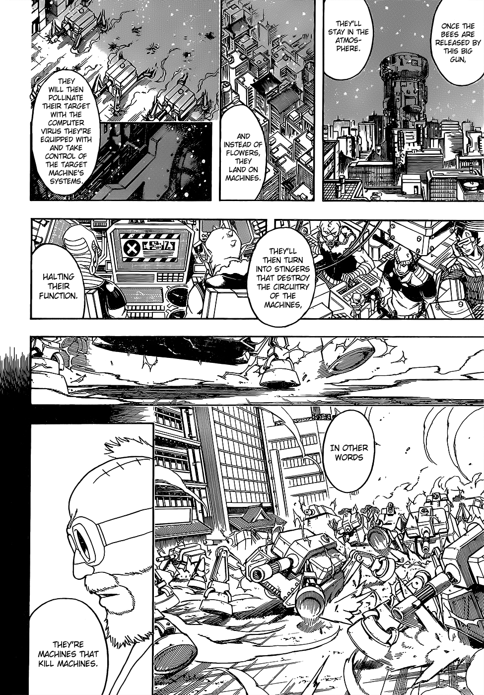 Halaman dari Gintama Chapter 610