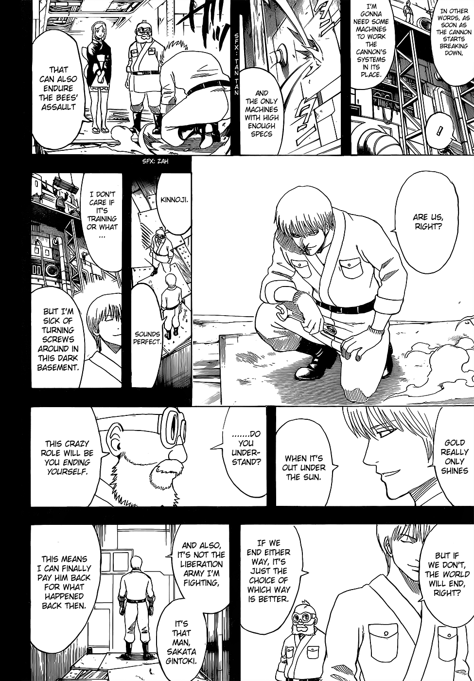 Halaman dari Gintama Chapter 610