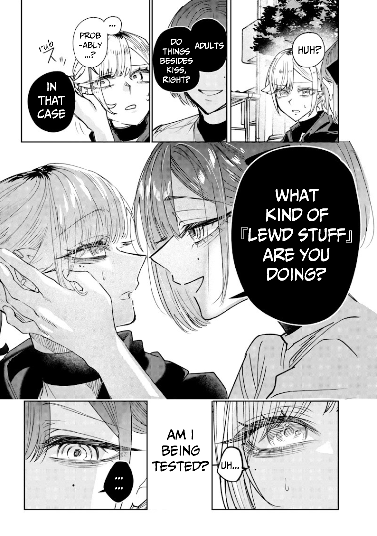 Halaman dari Namaiki na Gal Ane wo Wakaraseru Hanashi Chapter 34