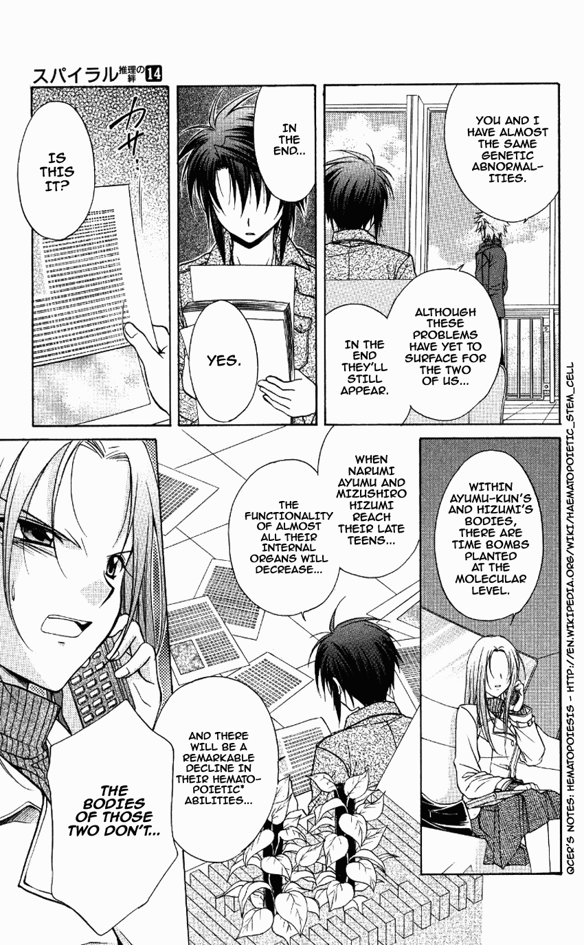Halaman dari Spiral - Suiri no Kizuna Chapter 70