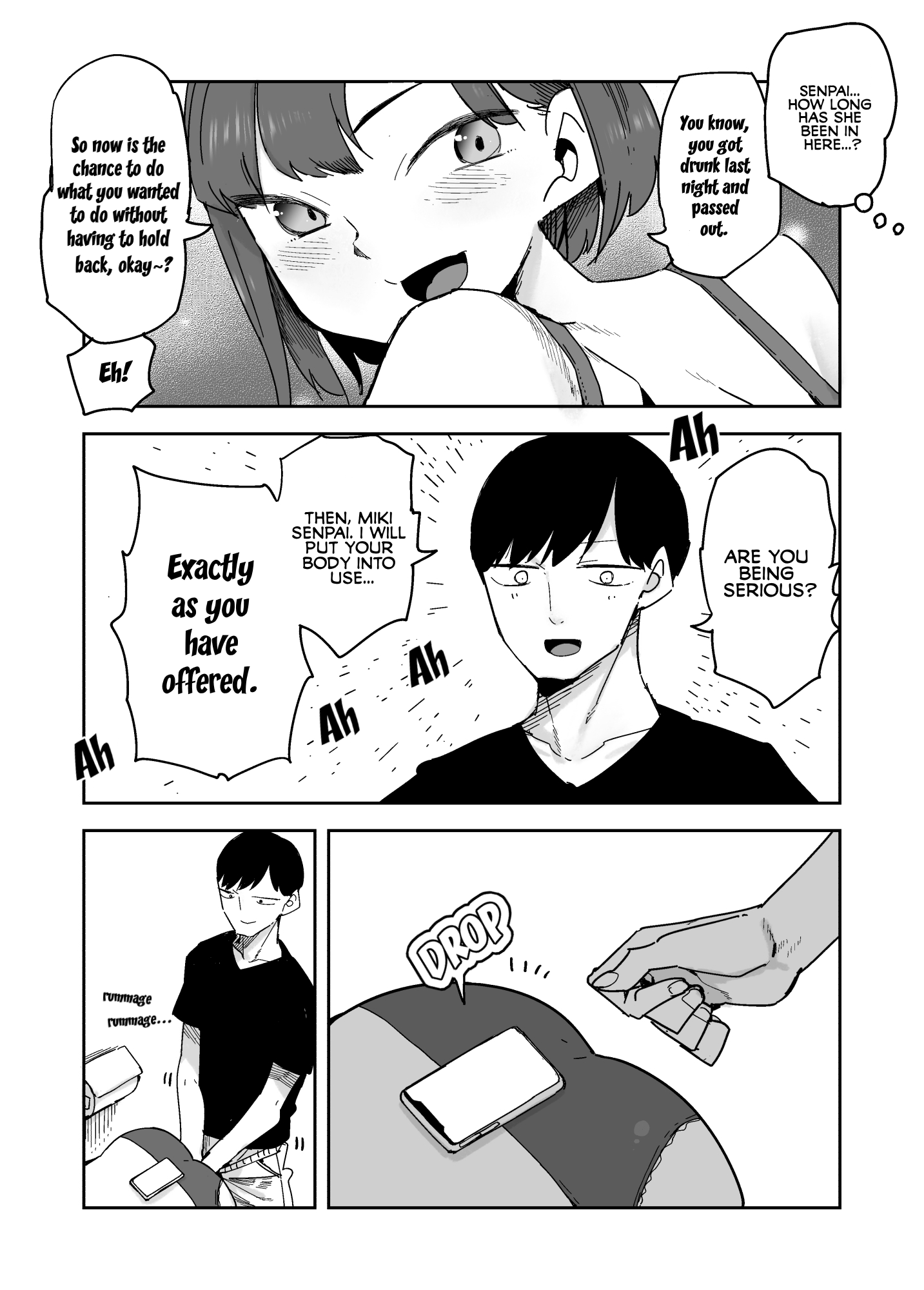 Halaman dari Oshimai Chapter 11