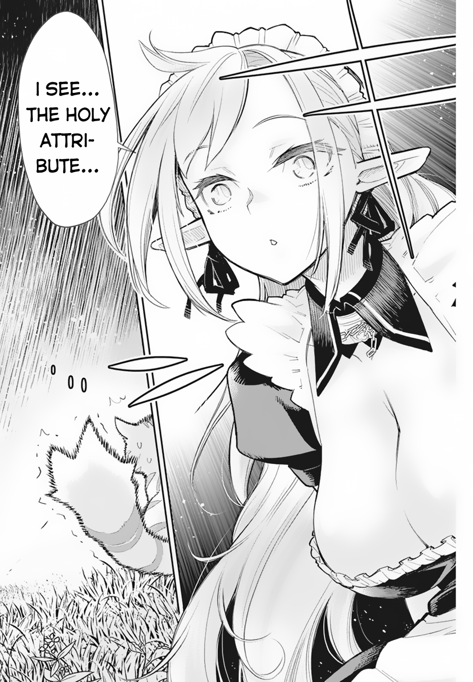 Halaman dari S-Rank Monster no "Behemoth" Dakedo, Neko to Machigawarete Elf Musume no Pet to Shite Kurashitemasu Chapter 46