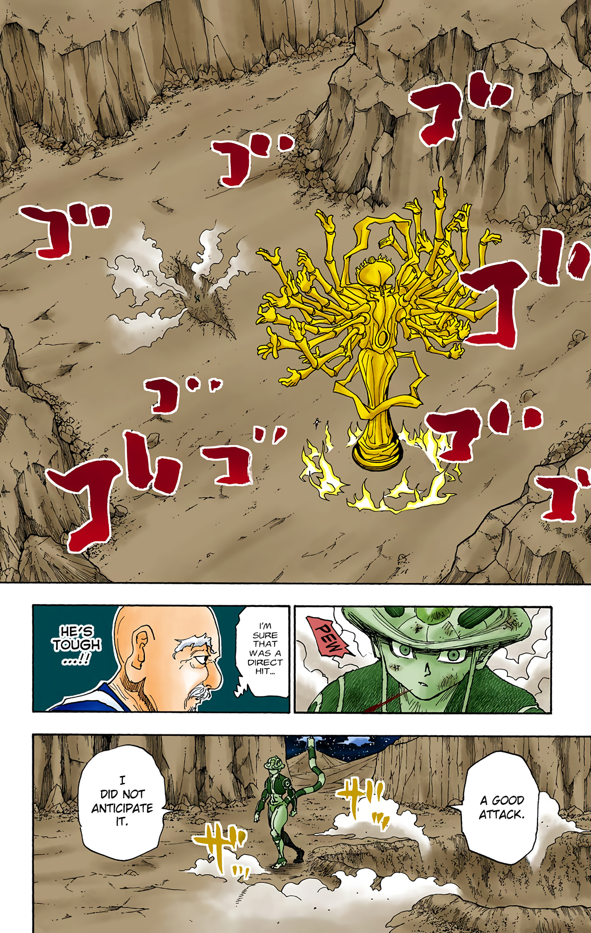 Halaman dari HUNTER x HUNTER (Official Colored) Chapter 290