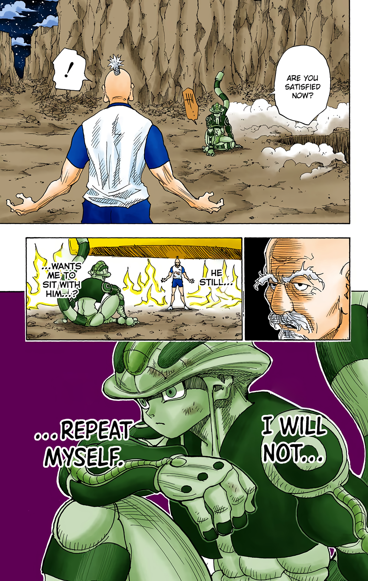 Halaman dari HUNTER x HUNTER (Official Colored) Chapter 290