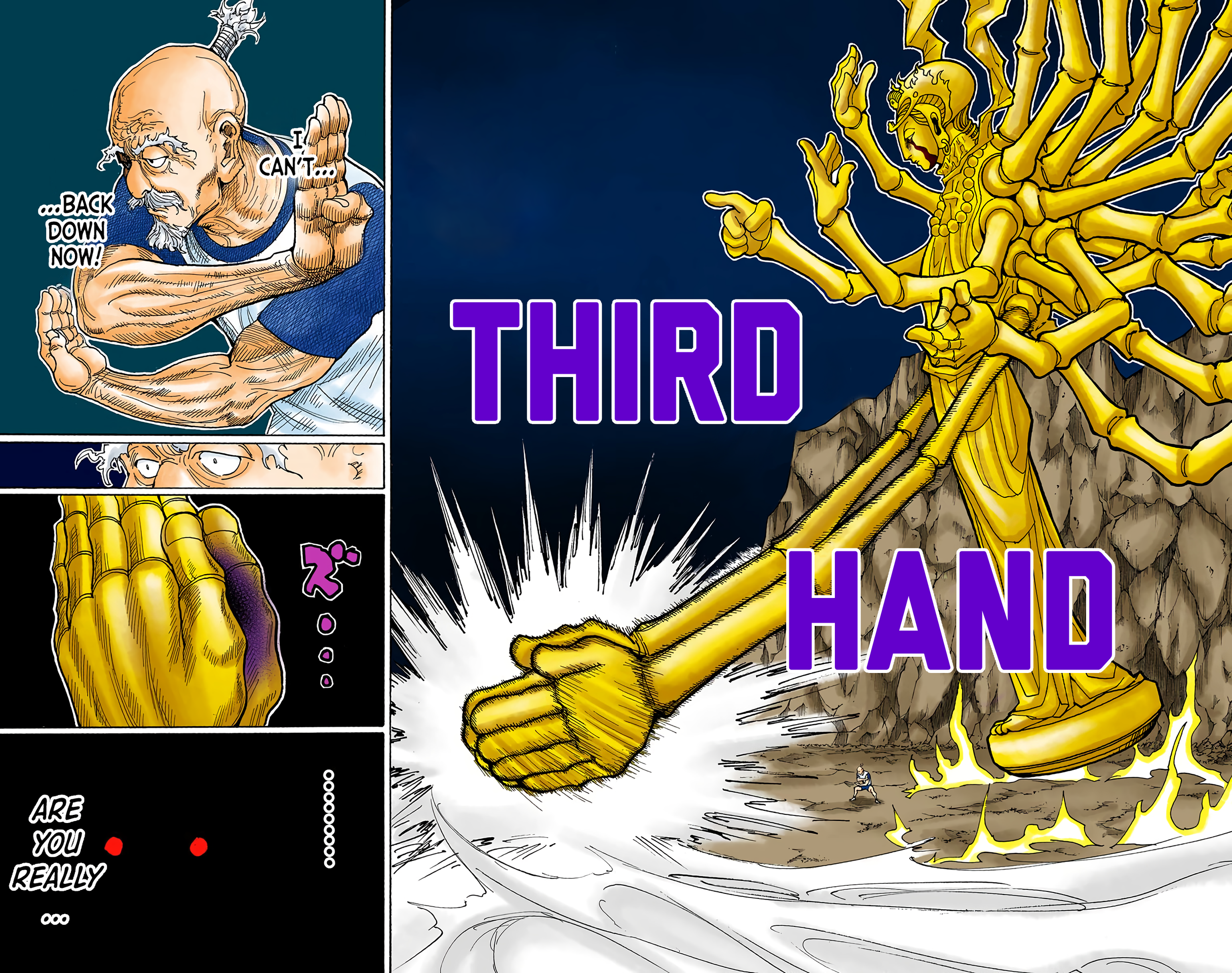 Halaman dari HUNTER x HUNTER (Official Colored) Chapter 290