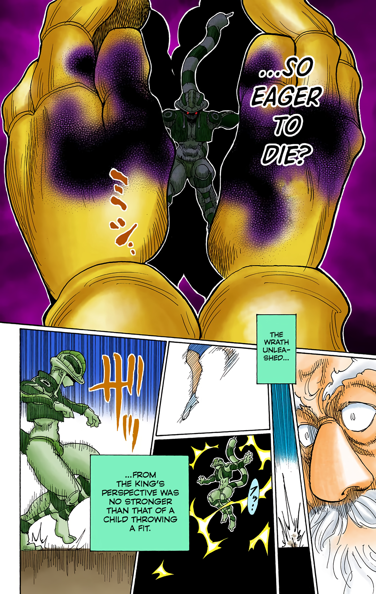 Halaman dari HUNTER x HUNTER (Official Colored) Chapter 290