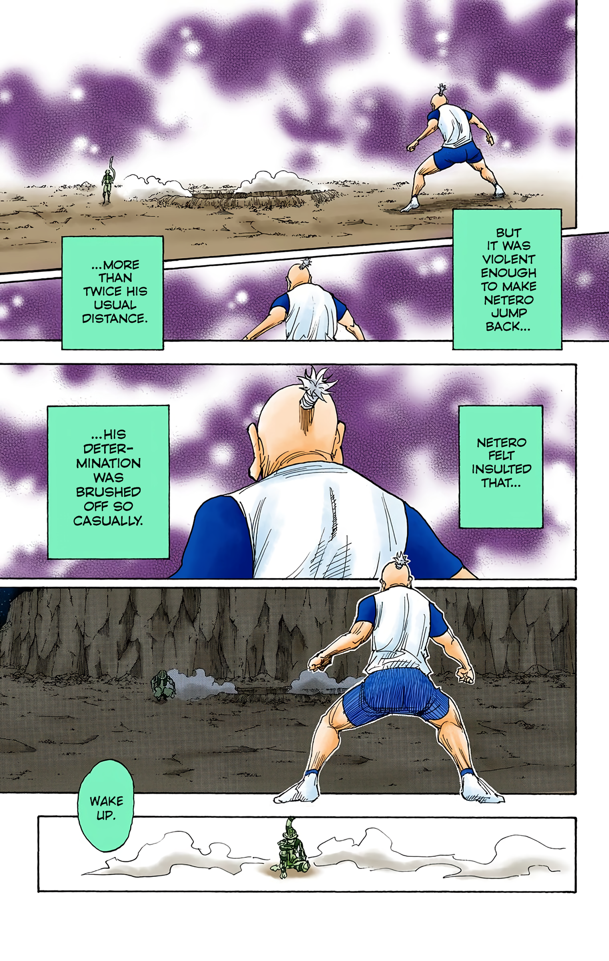 Halaman dari HUNTER x HUNTER (Official Colored) Chapter 290