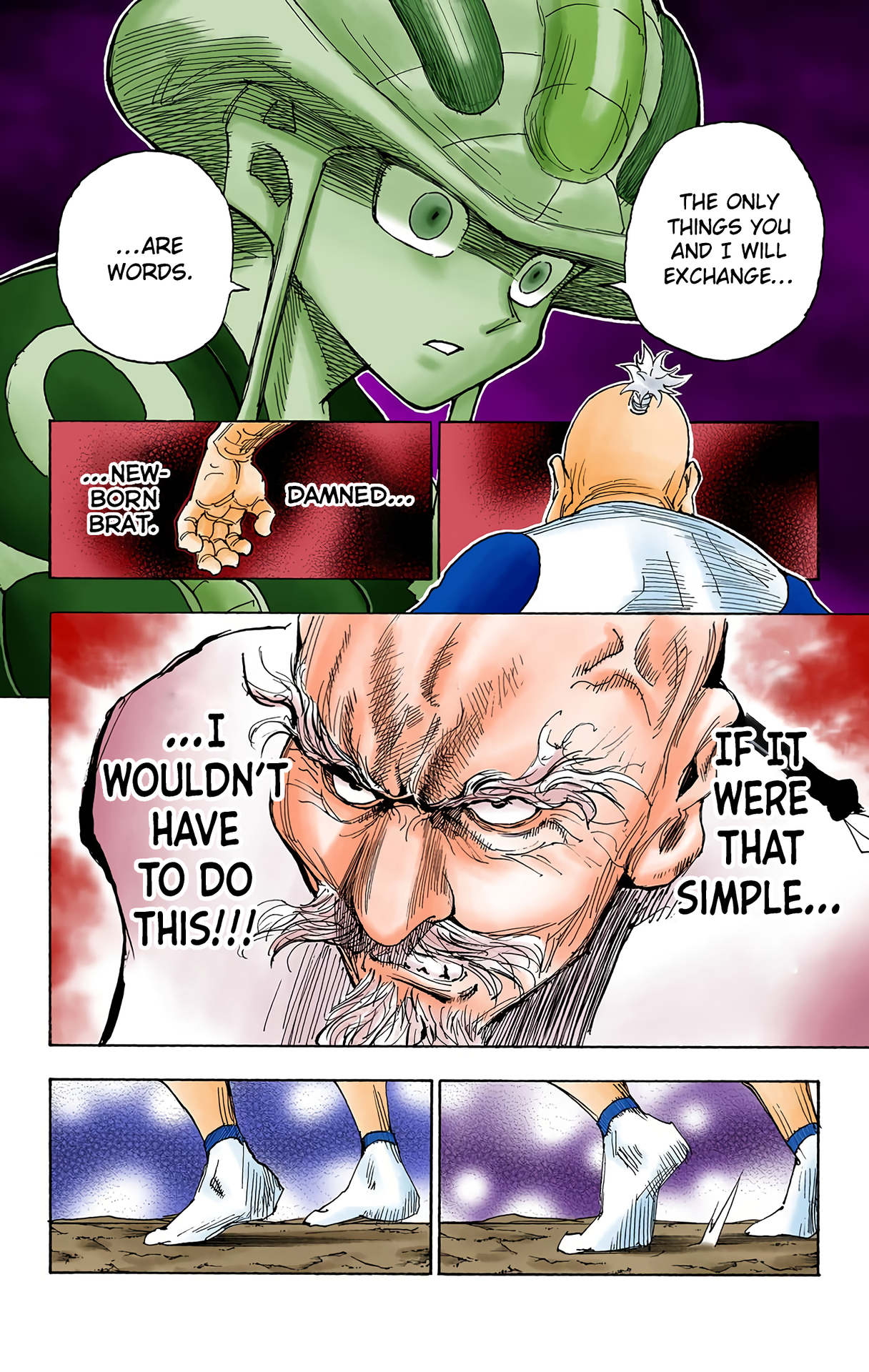 Halaman dari HUNTER x HUNTER (Official Colored) Chapter 290