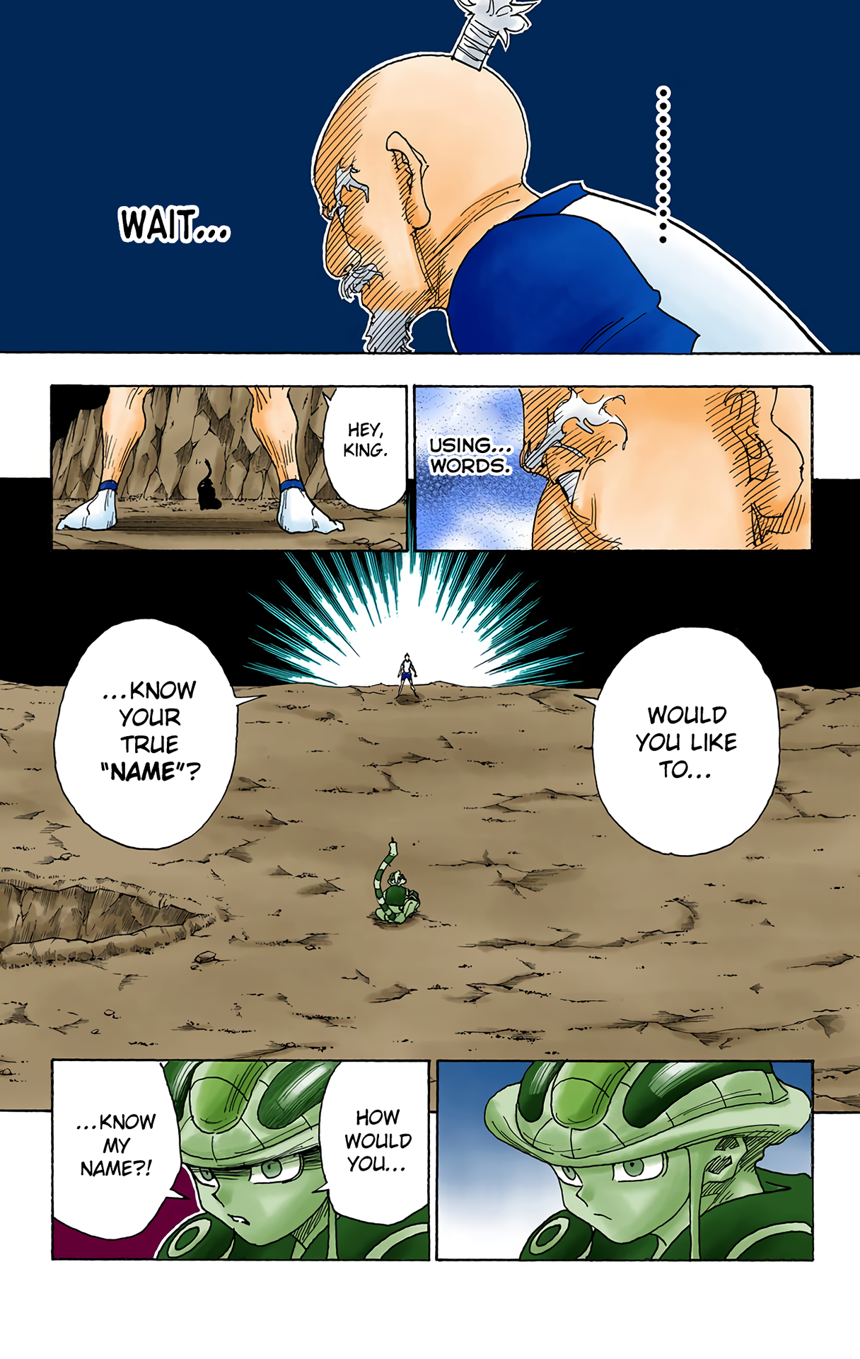 Halaman dari HUNTER x HUNTER (Official Colored) Chapter 290