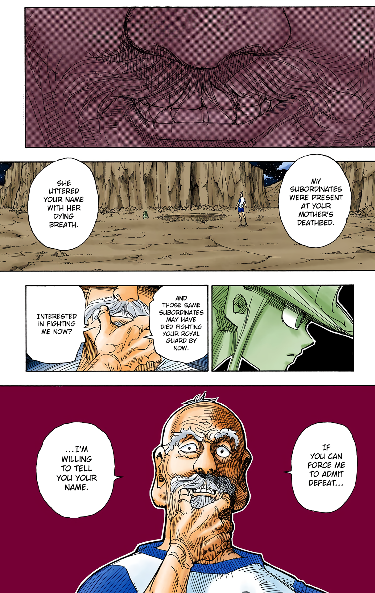 Halaman dari HUNTER x HUNTER (Official Colored) Chapter 290