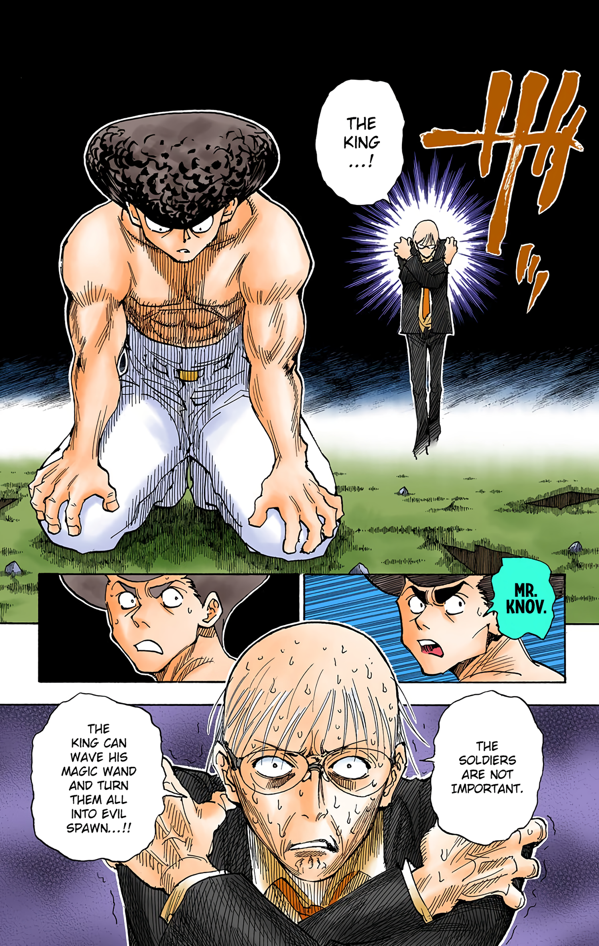 Halaman dari HUNTER x HUNTER (Official Colored) Chapter 290