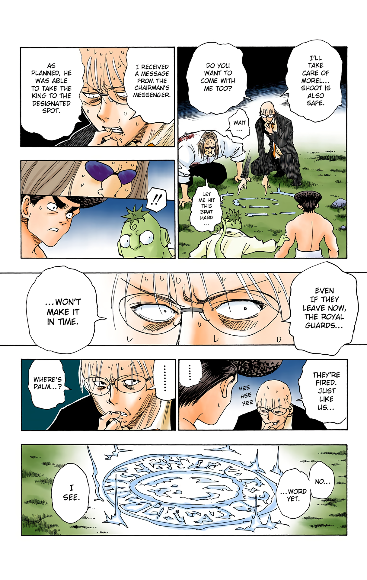 Halaman dari HUNTER x HUNTER (Official Colored) Chapter 290
