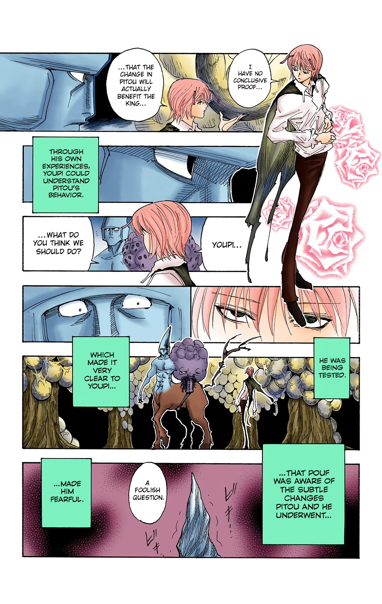 Halaman dari HUNTER x HUNTER (Official Colored) Chapter 290