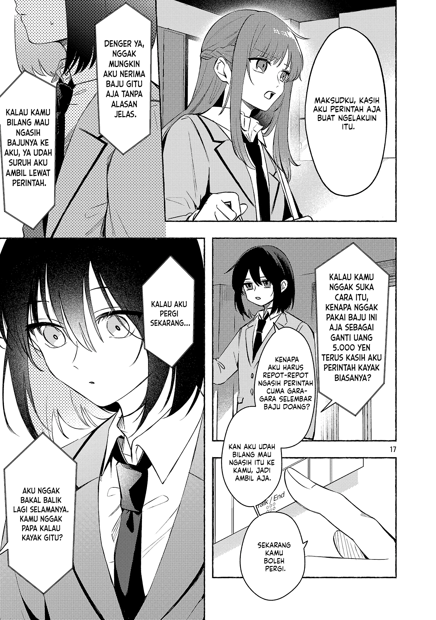 Shuu ni Ichido Classmate wo Kau Hanashi: Futari no Jikan, Iiwake no 5000-en Chapter 10 - halaman 17