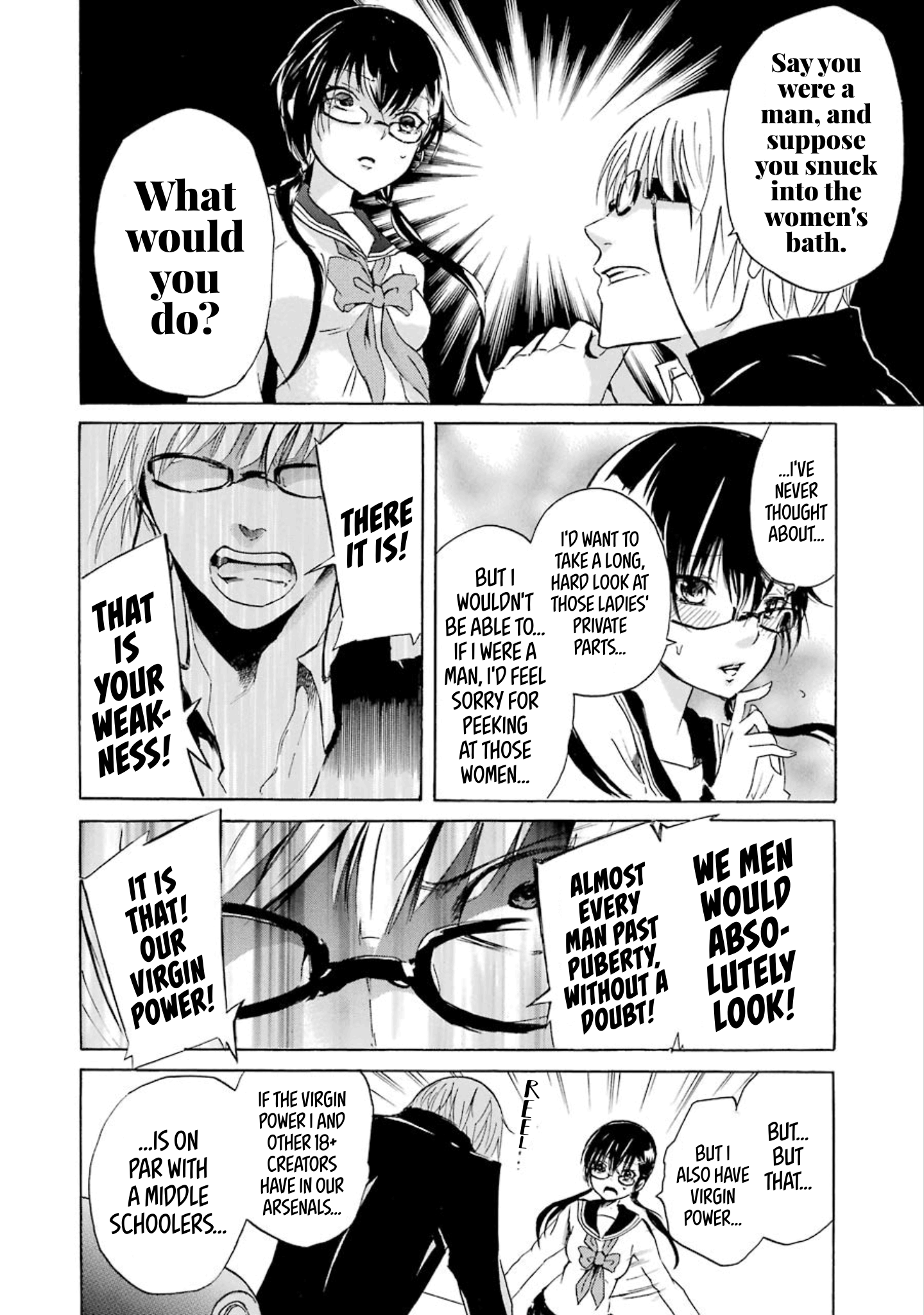 Halaman dari Shonen Shoujo 18 kin Chapter 6