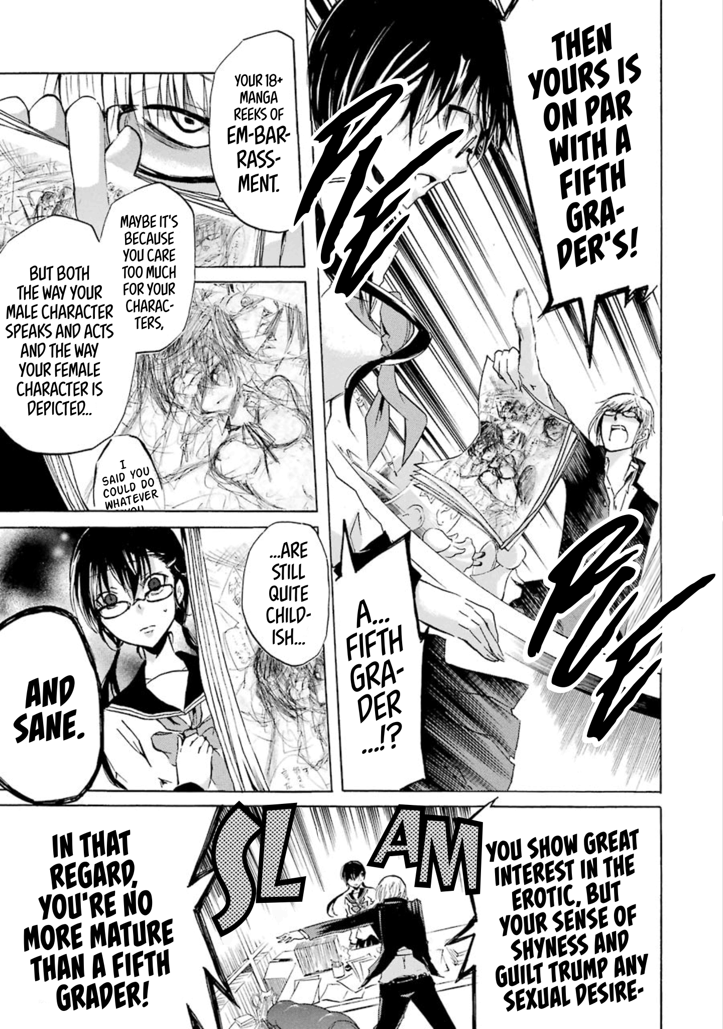 Halaman dari Shonen Shoujo 18 kin Chapter 6