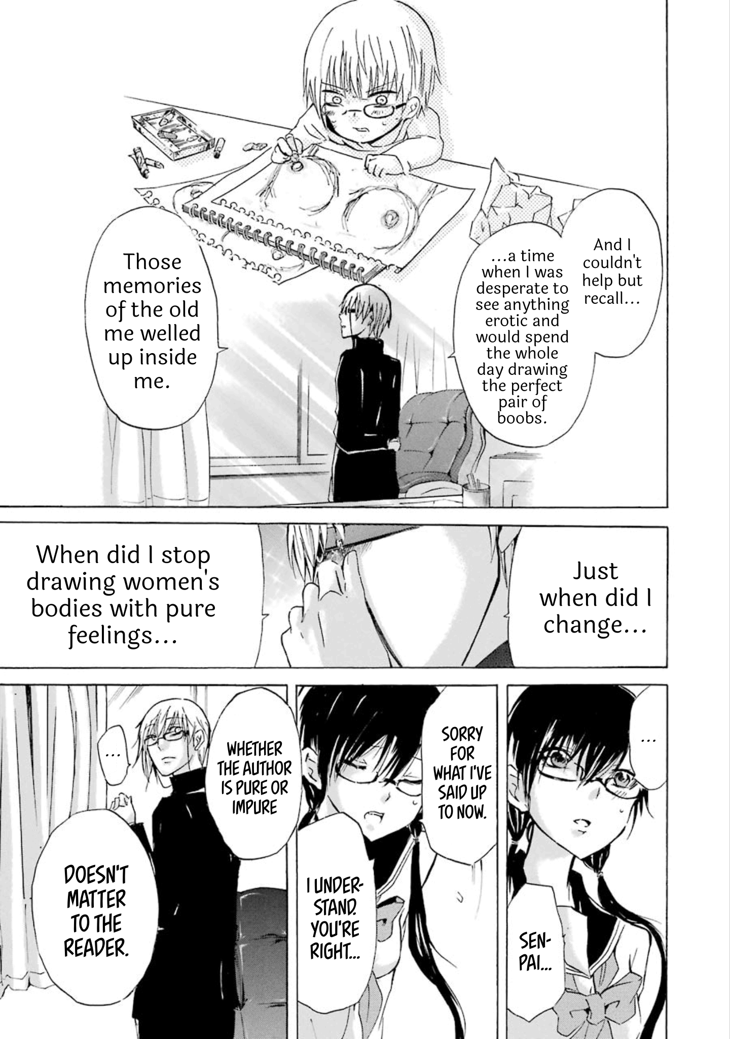 Halaman dari Shonen Shoujo 18 kin Chapter 6